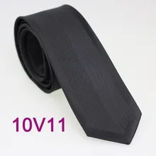 Yibei Coachella Галстуки черный Средства ухода за кожей Шеи Галстук граничит левой маленькие точки прямо в Вертикальную Полоску Средства ухода за кожей Шеи Галстуки тонкий сплошной Цвет Галстуки узкие gravata