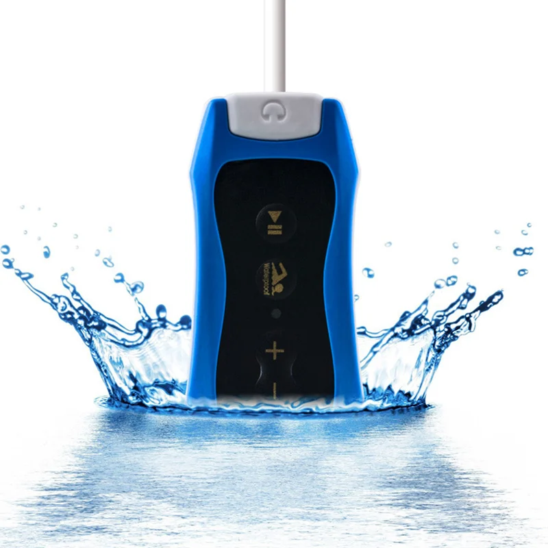 8 ГБ 4 IPX8 водонепроницаемый mp3 плеер наушники Mp3 для плавания серфинг под водой