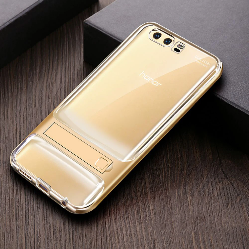 For Huawei Honor 9 Case 5.15 inch Luxury PC+TPU hybrid Stent Back Cover Cases For Huawei Honor 9 STF-L09 Stand Phone Case