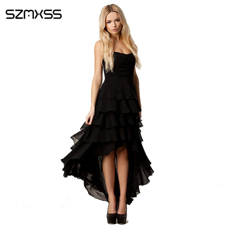 Buy Women's Layer Dresses Irregularity Chiffon Banquet