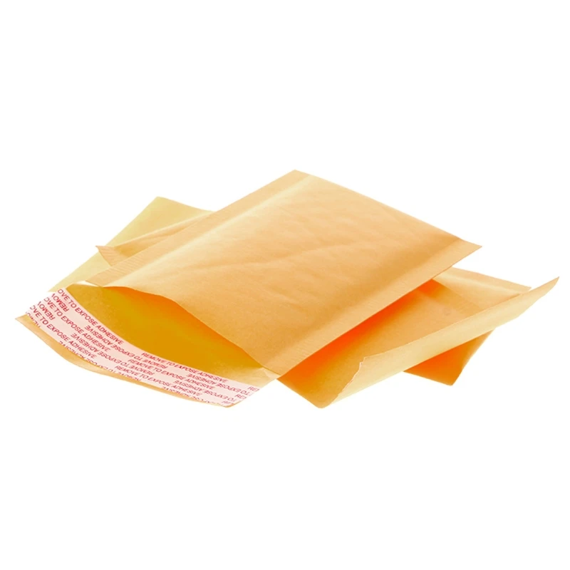 1 пакет x почтовые пакеты почта квитанция 10 шт крафт Пузырьковые почтовые пакеты желтые мягкие почтовые пакеты бумажные Конверты