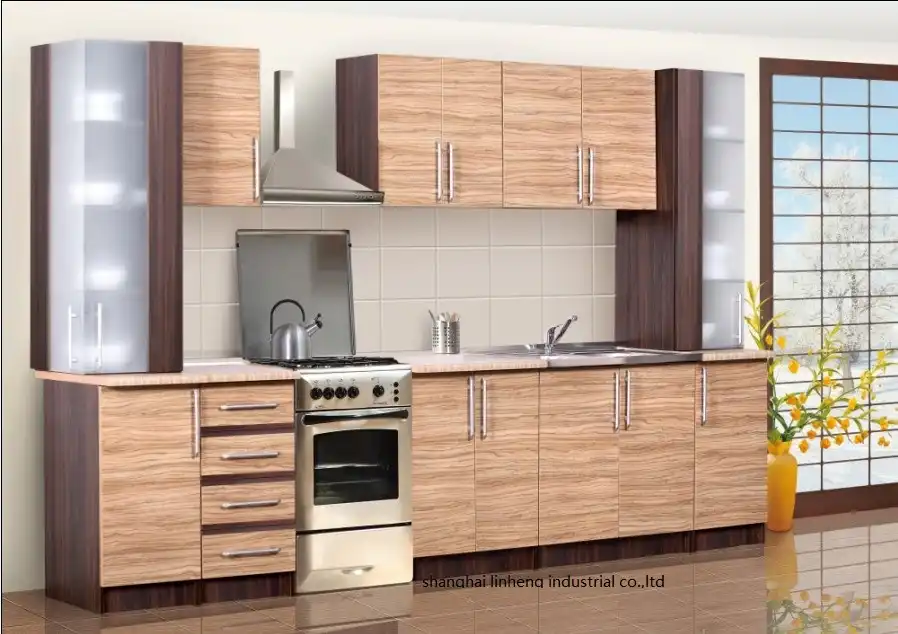 Melamine Mfc Kitchen Cabinets Lh Me036 Kitchen Cabinet Kitchen