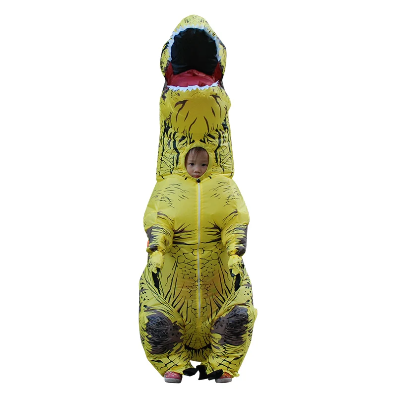 Новинка, надувной костюм динозавра для взрослых, T-REX костюм для Хэллоуина, T-REX, детский надувной костюм динозавра, детская одежда для костюмированной вечеринки