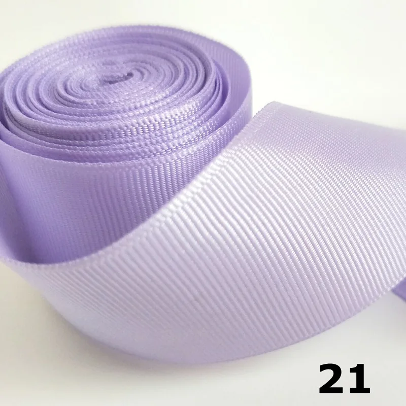 HL 5 yards 1-1/2"(40mm) Solid Color Grosgrain Ribbons Making Hair Bows Wedding Decorative Gift Box Wrapping DIY Crafts R010