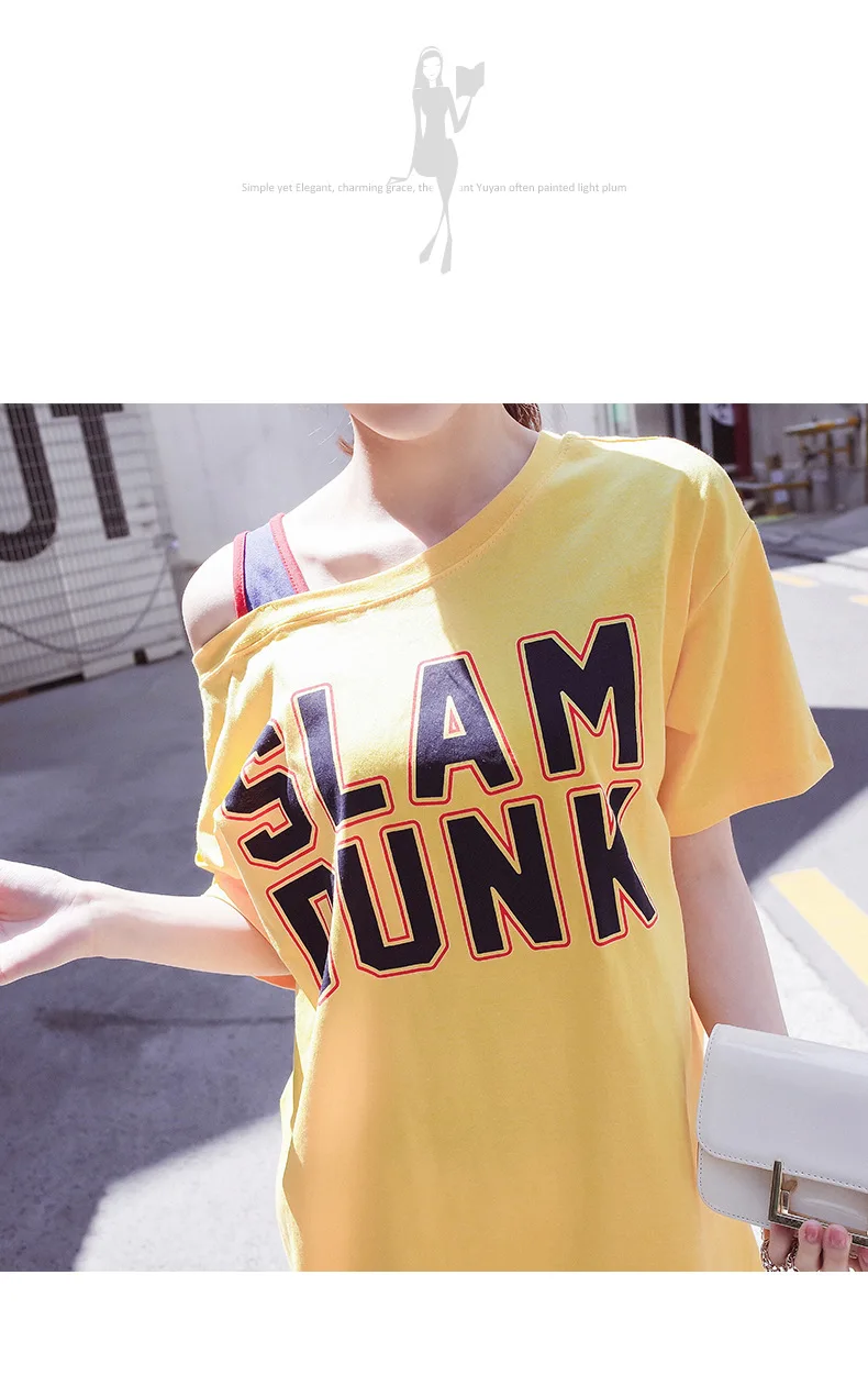 Letter Printed T-shirts (6)