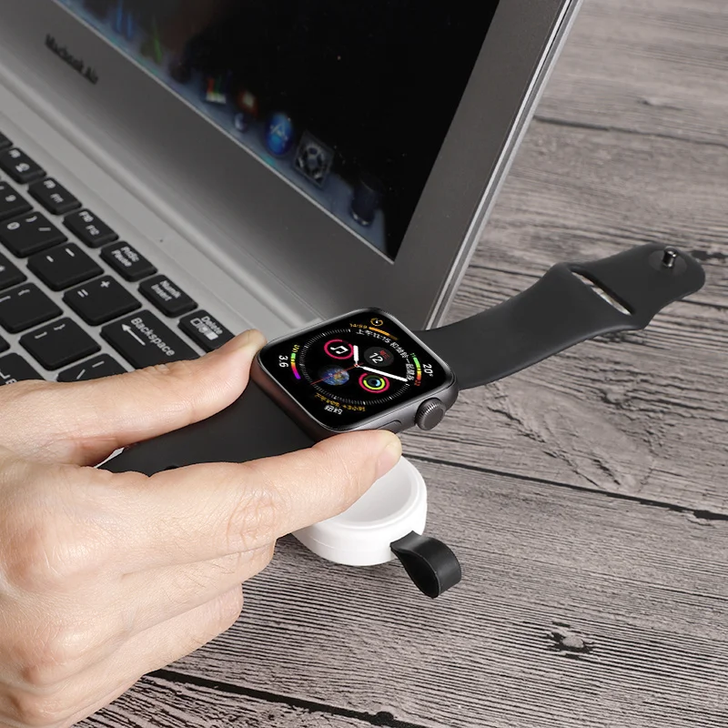 Внешний аккумулятор для Apple Watch 1 2 3 4 беспроводное зарядное устройство