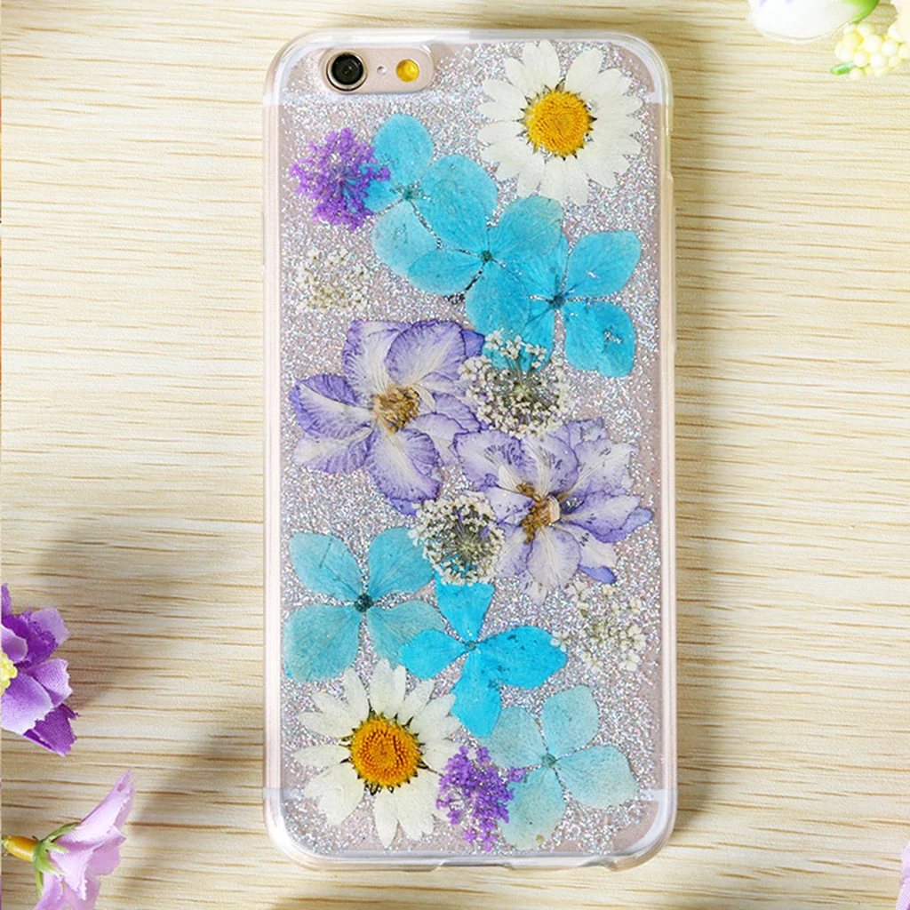 10 Pieces Beautiful Pressed Dried Sakura Flowers Cherry Blossom for Scrapbooking