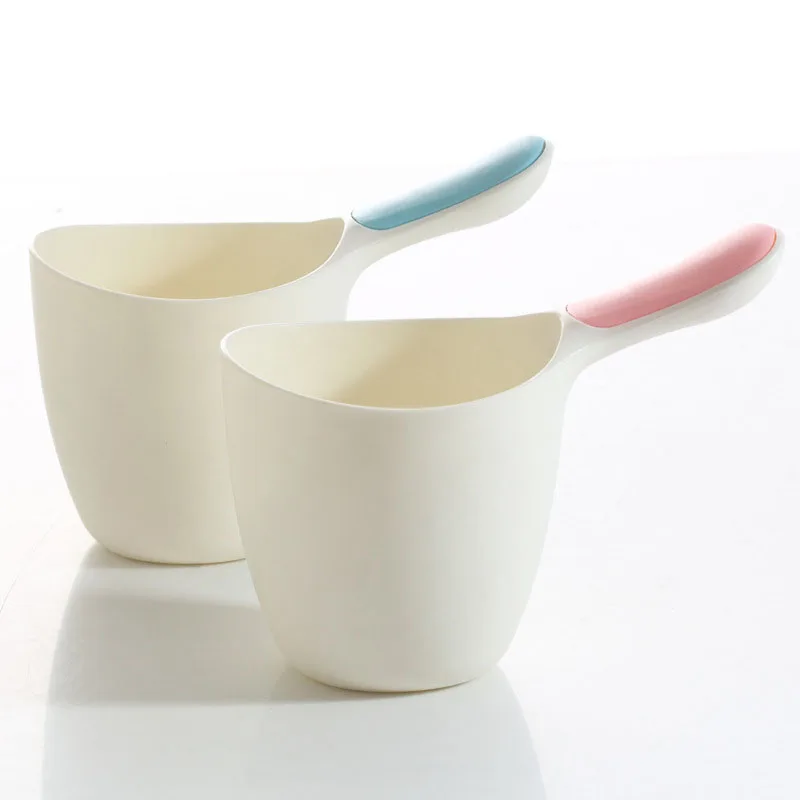 Baby Child Wash Hair Shampoo Rinse Cup Thick Bath Water Ladle Scoop for Kids AN88