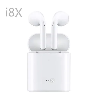 

I8x Bluetooth Earphones Sport Headphones Wireless Earbuds In Ear Buds Earpiece Headsets for Android Mini Xiaomi Samsung Huawei