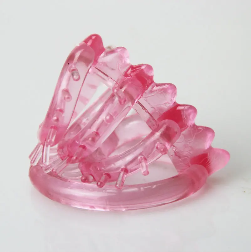 HC077cock ring chastity delay penis ring Cage (14)