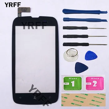 

3.7'' Mobile Touch Screeen For Nokia Lumia 610 N610 Touch Screen Digitizer Front Glass TouchScreen Lens Sensor Panel Tools Gift