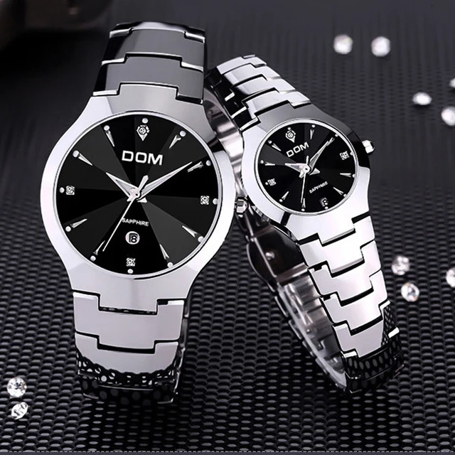 DOM 698 Men's Watches Top Brand Luxury Quartz Fashion Watch Tungsten Steel Water DOM 698 Men's Watches Top Brand Luxury Quartz Fashion Watch Tungsten Steel Water