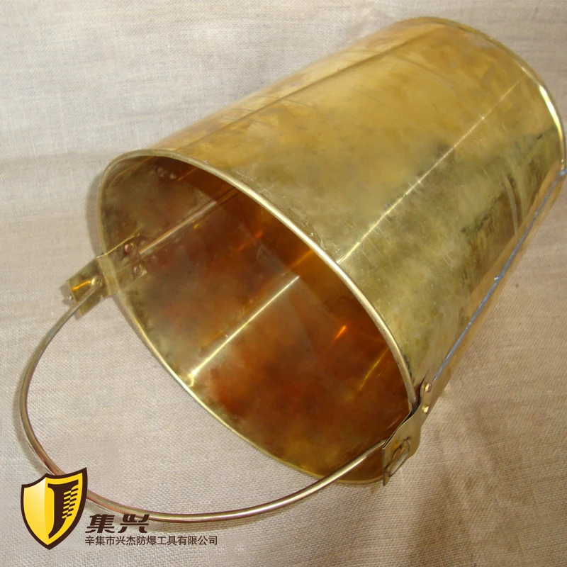 

10L, explosion-proof round barrel, fire bucket, explosion-proof oil drum, copper bucket, bucket
