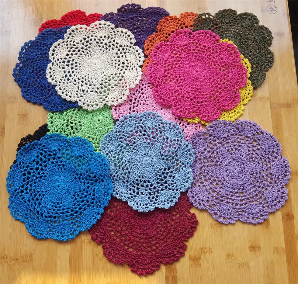 Online Buy Wholesale vintage crochet doilies from China vintage crochet