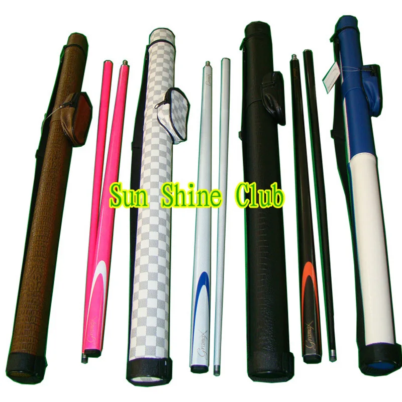 

xmlivet Pool cue kit set/ 9.5mm Carbon billiards cue pool stick+Glove+leather Cue case+cue tips very pretty hot sales