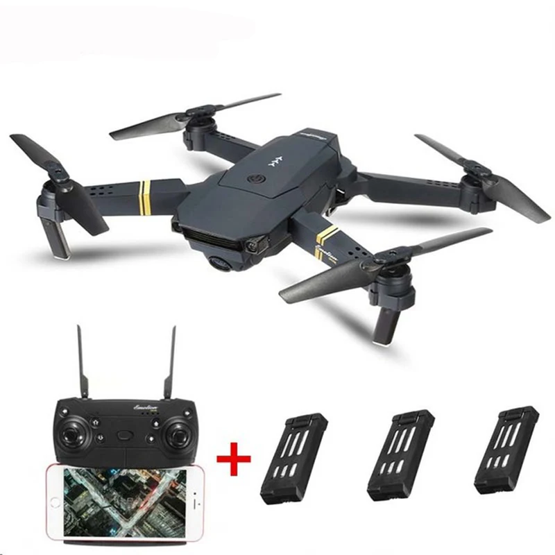 

JY018 E58 Foldable Mini Drone WIFI FPV Altitude High Hold HD Camera Wide Angle RC Quadcopter Helicopter Headless Dron Toys