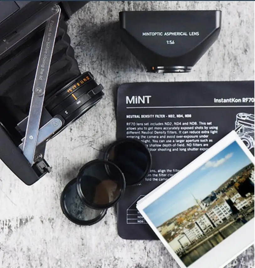 MiNT InstantKon RF70 Instant комплект объективов для камеры ND2 ND4 ND8 ND фильтры