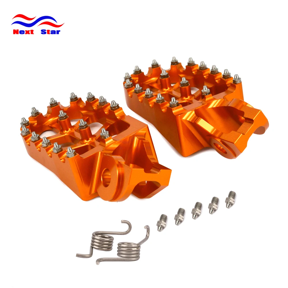 

Подножки для ног 2016-2022, подножки, Pegs, педали для KTM SX125 SX250, Φ 250-450, Φ XC, SX-F TC, FC RX, FX 125-501