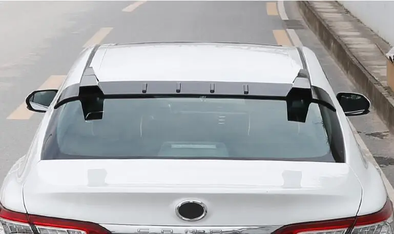 Для Toyota Camry спойлер на крышу- ABS Материал заднее крыло автомобиля праймер цвет задний спойлер для Toyota Camry спойлер на крышу