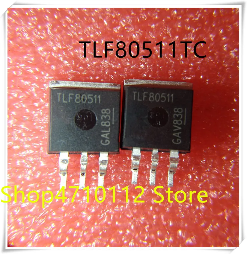 NEW 10PCS LOT TLF80511TC TLF80511 80511 TO263 3 IC
