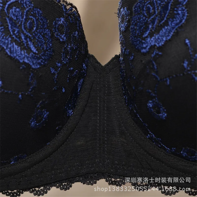 2015 new lace bralette brasier mujer tallas grandes 40C 40D 40DD 42C 42D  42DD 44DD 46DD color black sutyen sexy junior tops