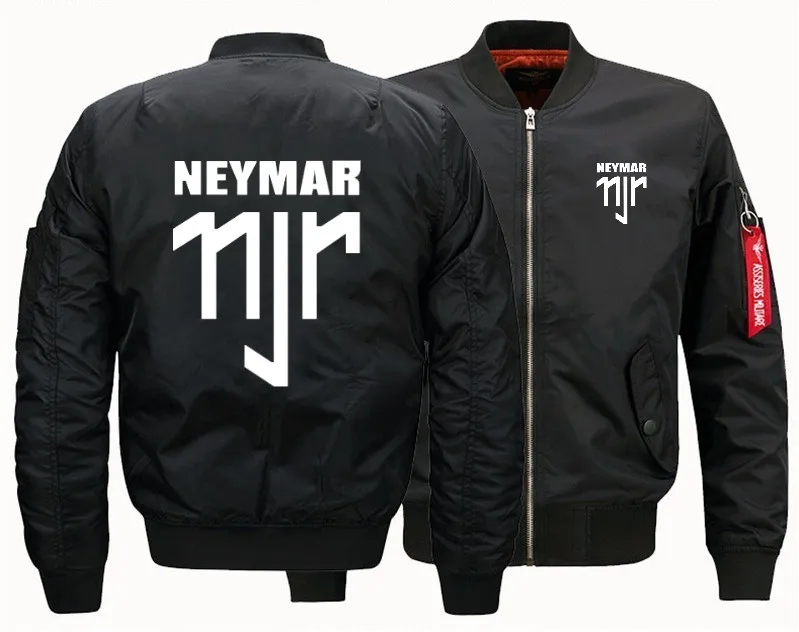 2019 Men's flight jacket Bomber wool liner print MEYMAR 11JR fastest speed of transportation | Мужская одежда