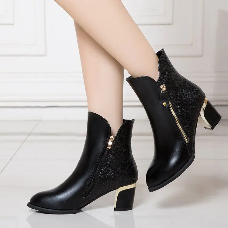 Botas mujer модель 2018 года новейший смешанный цвет ботильоны женские ботинки Челси на