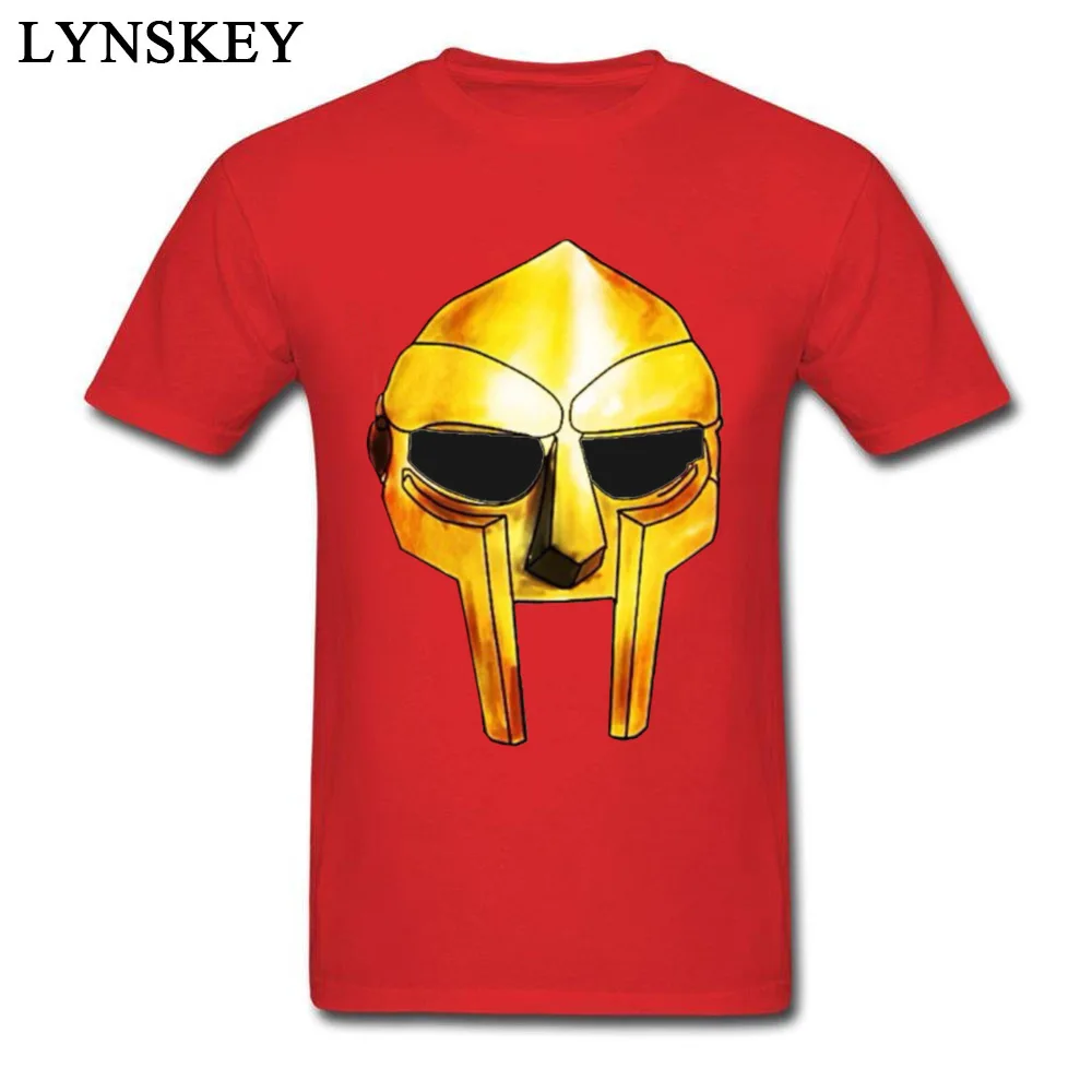gold mask Mf Doom_red