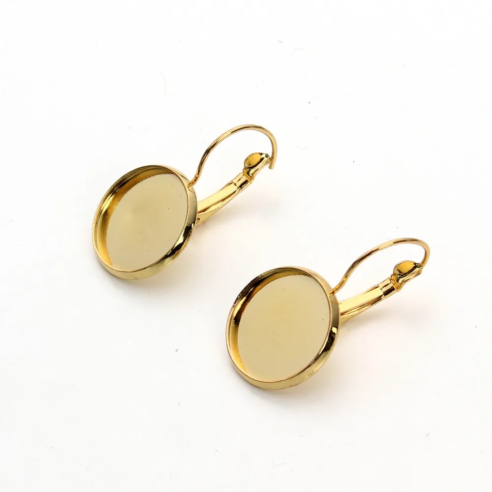 Серьги 10 шт. 10/12/4/16/18/20 мм медные латунные золотого цвета основа для серег высокое