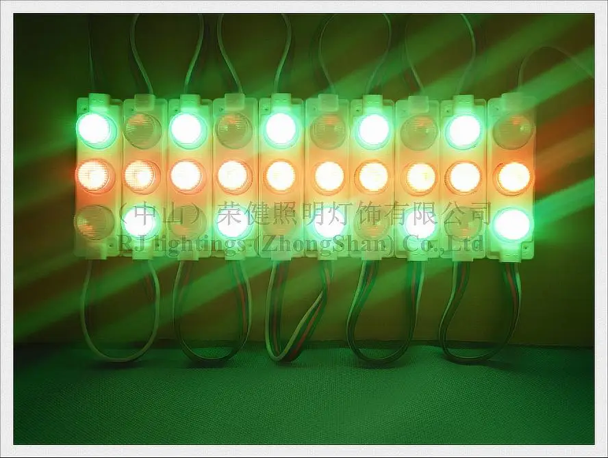 led module light injection 3030 3 led rgb (9)