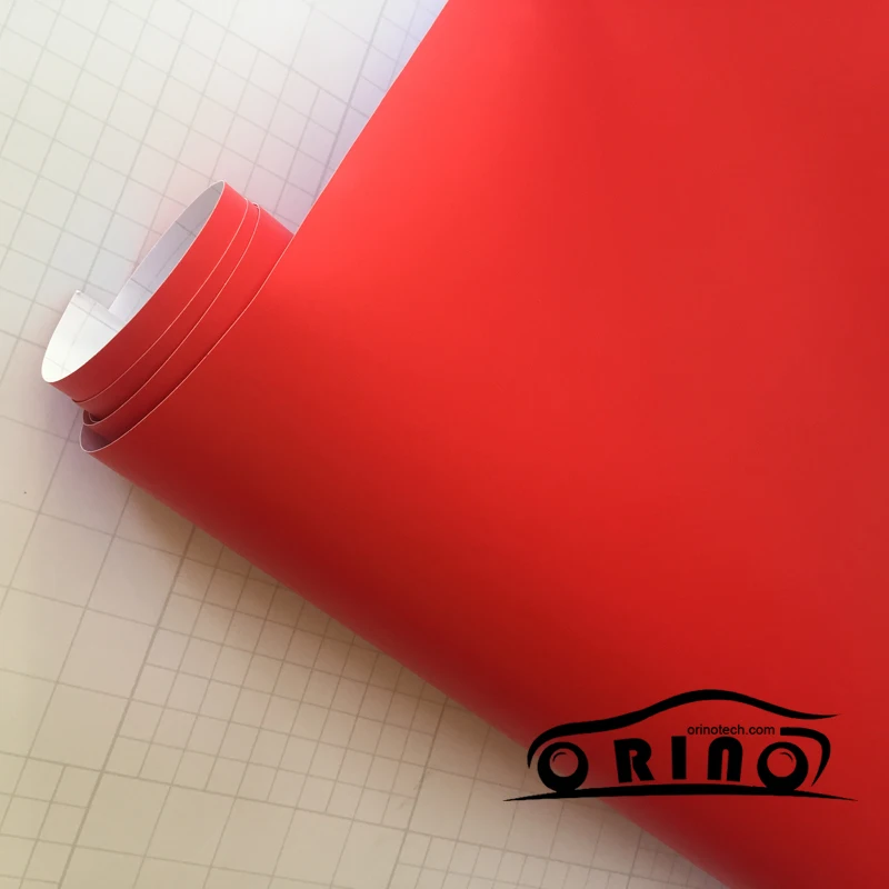Matte Red Vinyl Wrap-5