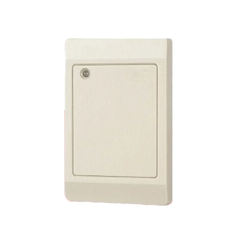 

Free Shipping standard Waterproof White color Default 125Khz EM RFID Reader WG26 / 34 Card Key fob Reader Access Control System