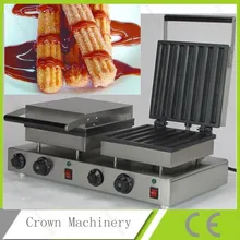 Испанская машина по изготовлению Чуррос с одобренным CE; электрическая двойная головка Испания витая машина полосок; церковная пекарь