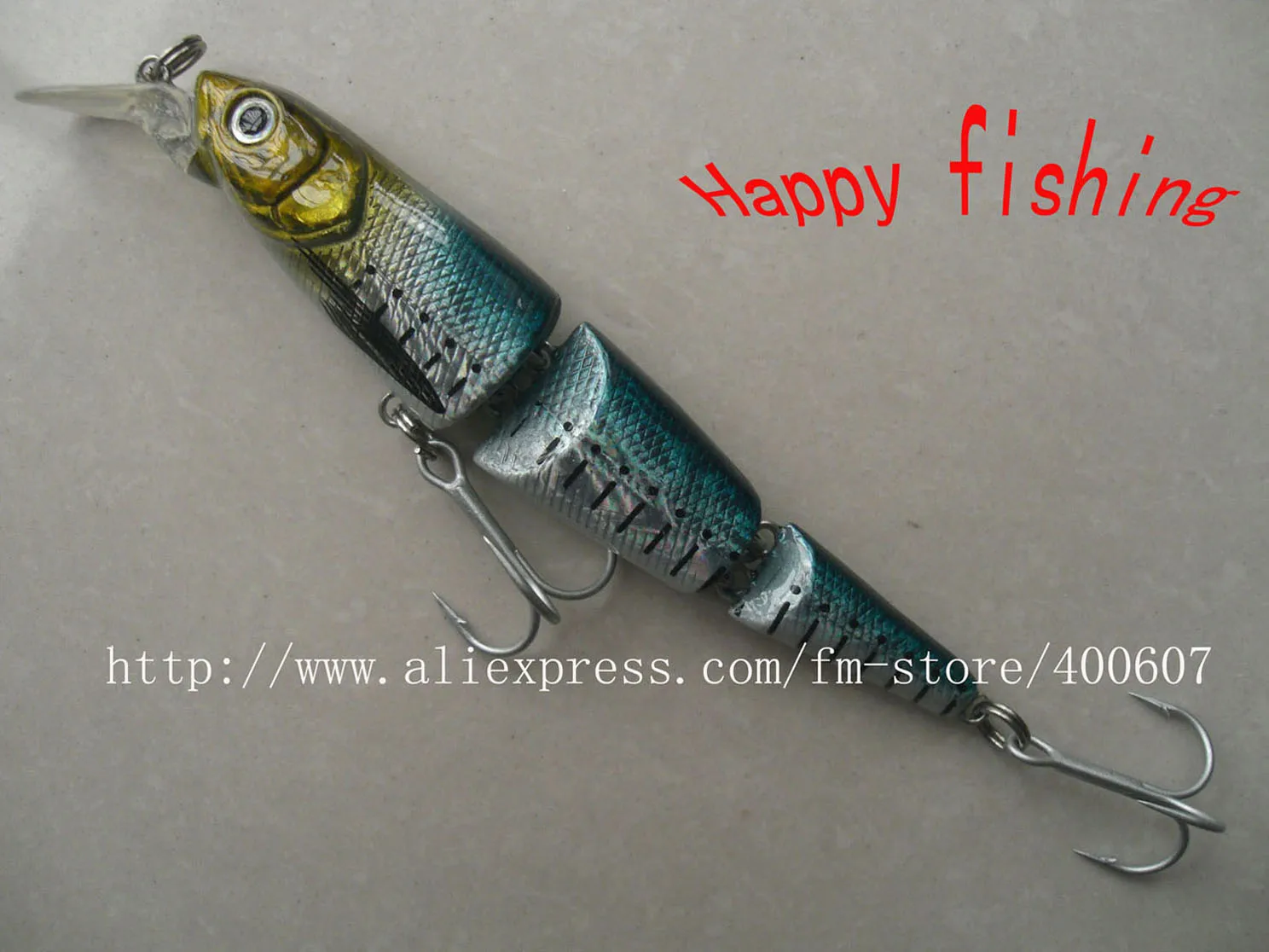 MS Slammer type 3 sections Hard Lure(Ms120) Free Shiping hard bait jerk