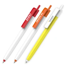 200 шт./лот рекламные Пользовательский логотип 1,0 мм черный шариковая ручка различные цвета шариковая ручка