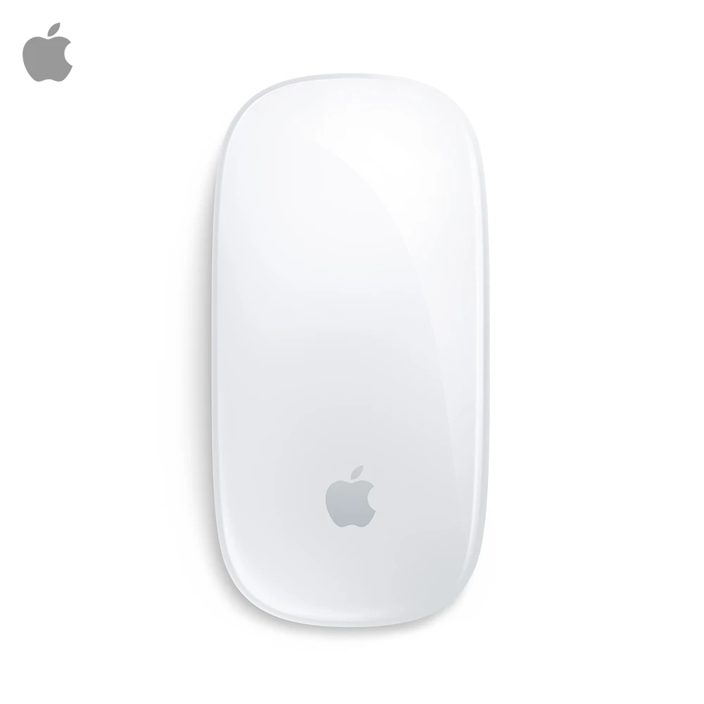 Apple Magic mouse 2, Ambidextrous, Bluetooth, 99,2 г, серебристый, белый