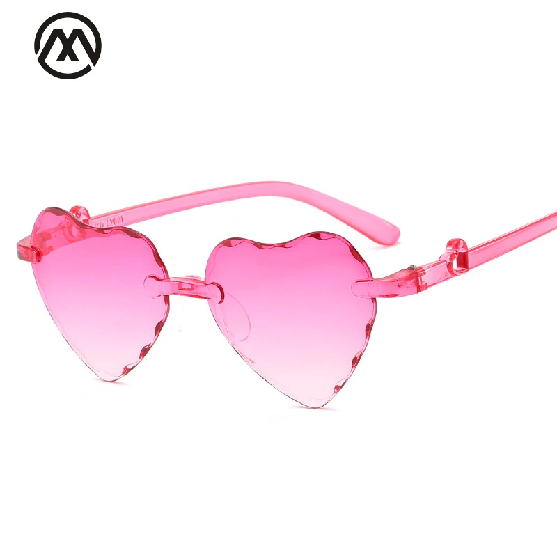 

Pink Heart Shape Sunglasses Female Polarized Carnival Hipster Sunglasses Women's Fashion 2019 Driving Glasse fashionable vintage
