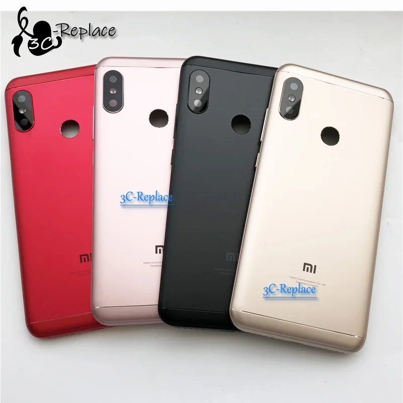 Оригинальный корпус 5 84 дюйма для Xiaomi Redmi 6 Pro / Mi A2 Lite задняя крышка аккумулятора