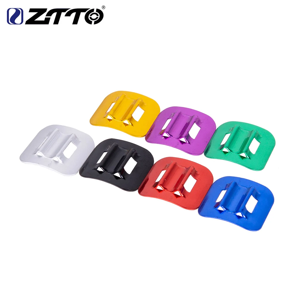 

ZTTO 2pcs MTB Bike Bicycle Frame U Buckle For Disc Brake Cable Housing Hose Tube Shifter Cable Guides Button Fixed Tubing Clips