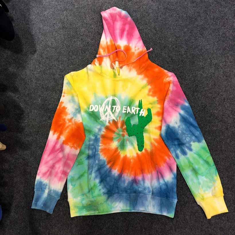 Travis Scott Hoodie Sweatshirt Astroworld Men Women Hoody Wish You Were Here Tie Dyeing High Street Pullover Hooides Sweatshirts