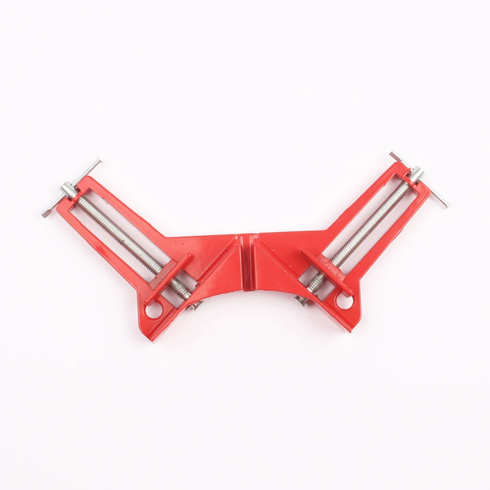 Rugged 90 Degree Right Angle Clamp Clip DIY Corner Clamps Quick Fixed Glass Wood Picture Frame Woodwork Right Angle Corner