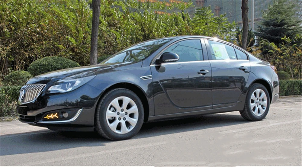 2 шт. светодиодный фонарь для Buick Opel Regal Insignia 2013 DRL дневные ходовые огни дневного света с указателем поворота и ночным синим светом