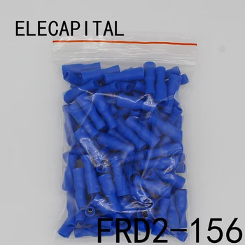 

FRD2-156 FRD2.5-156 100PCS Bullet Shaped Female Insulating Joint Wire Connector Electrical Crimp Terminal AWG16-14 FRD
