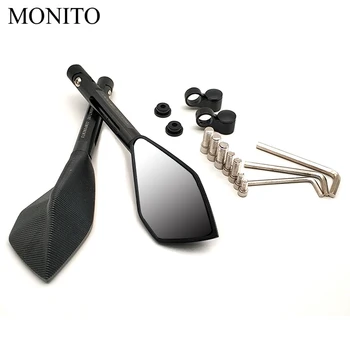 

CNC Motorcycle Accessories Rearview Side Mirror Moto Blind Spot Mirror For Honda PCX 125 150 KAWASAKI Versys 650 KLZ1000 Z400