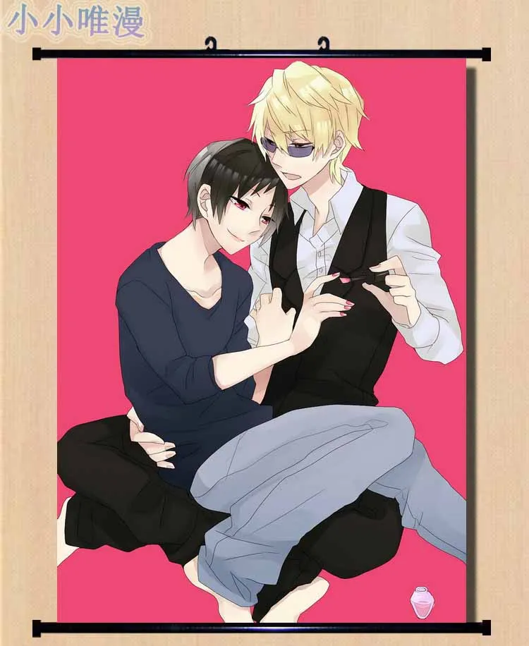 Аниме DuRaRaRa! Celty Sturluson & Ryugamine Kida Masaomi Orihara Izaya домашний декор настенные прокрутки