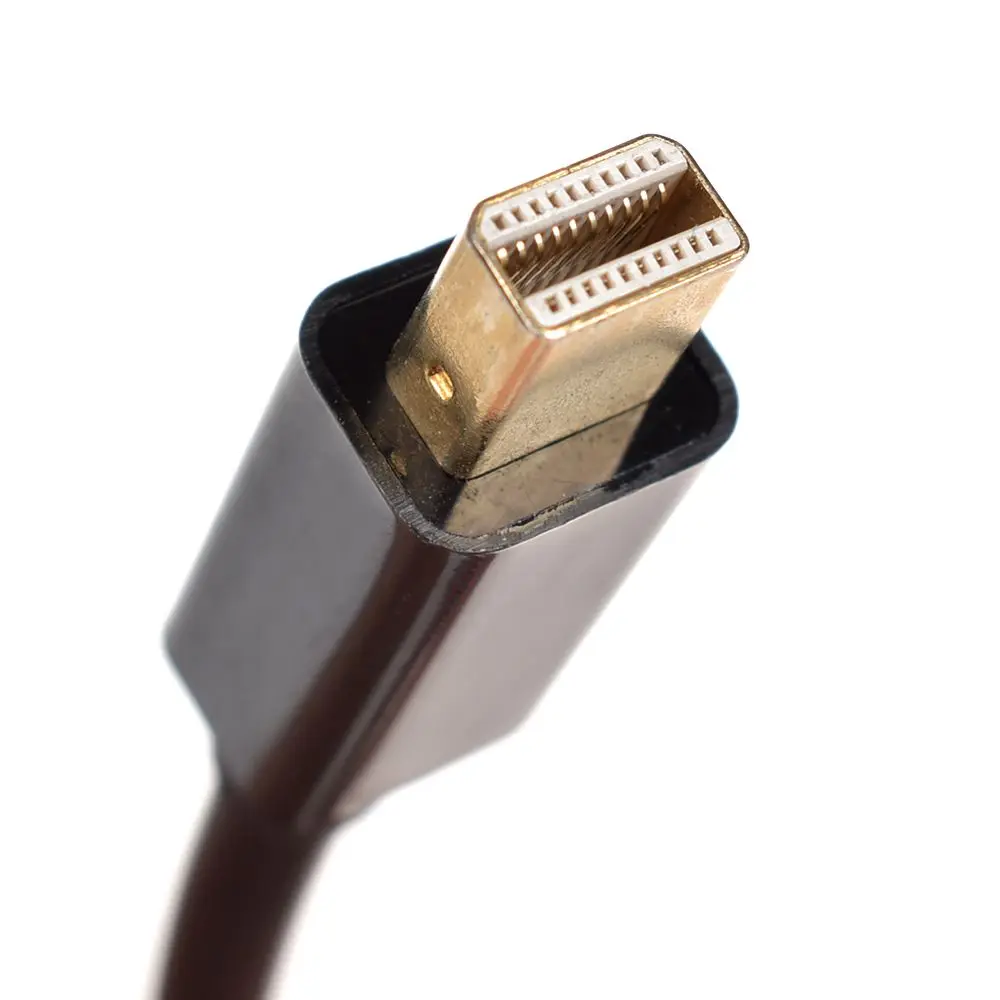 Thunderbolt мини-дисплей порт VGA Мужской видео кабель адаптер конвертер 1,8 м провод линия для компьютера проектор