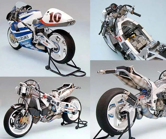 Сборка модели мотоцикла Tamiya 14068 Ducati 916 1/12