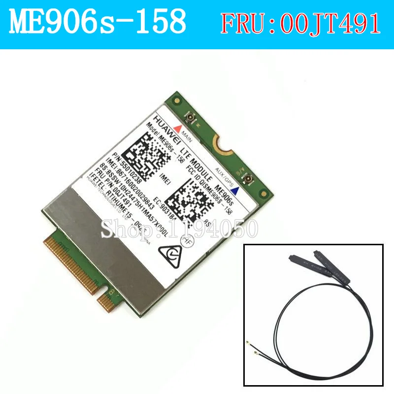 Huawei ME906S ME906S-158 FRU 00JT491 00JT491 LTE оригинальные M.2 Qualband FDD LTE 4G модуль Thinkpad T460 L460 P50s T560 X260 X1 Ca