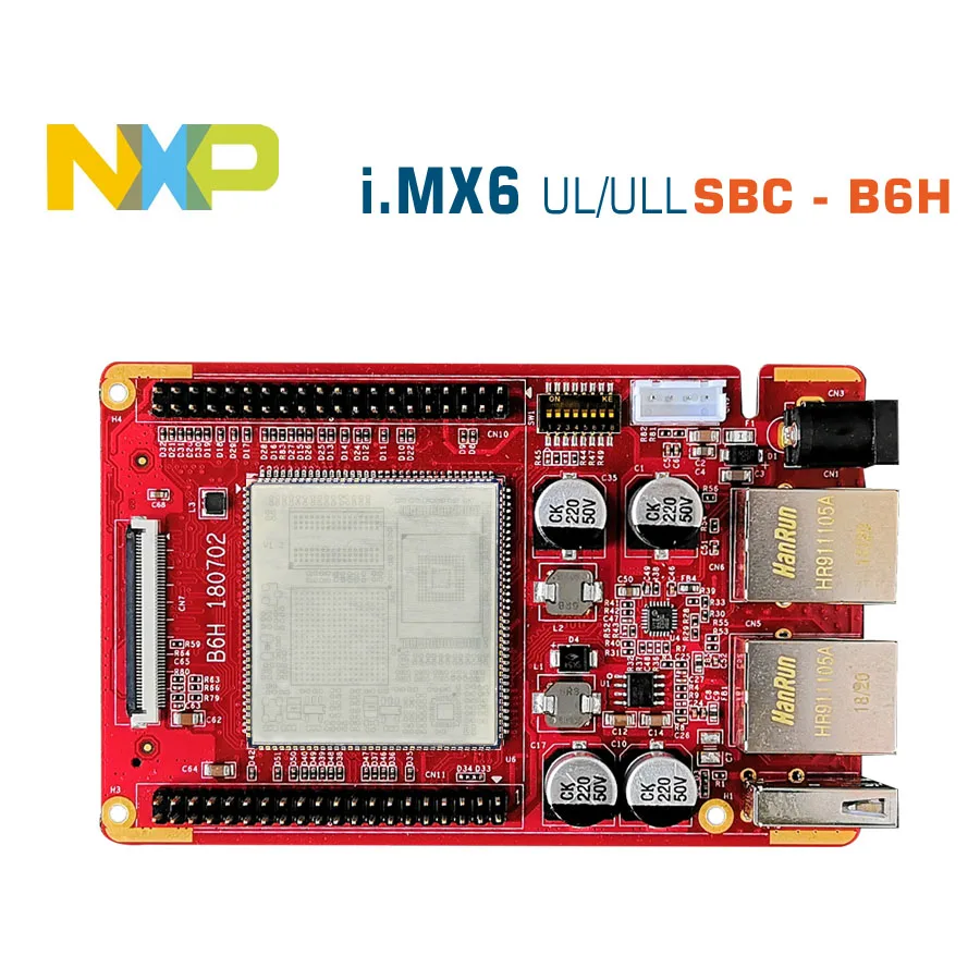 eMMC iMX6ULL development board i.MX6UL core board industrial computer IOT gateway Dual ethernet embedded Linux board Cortex-A7