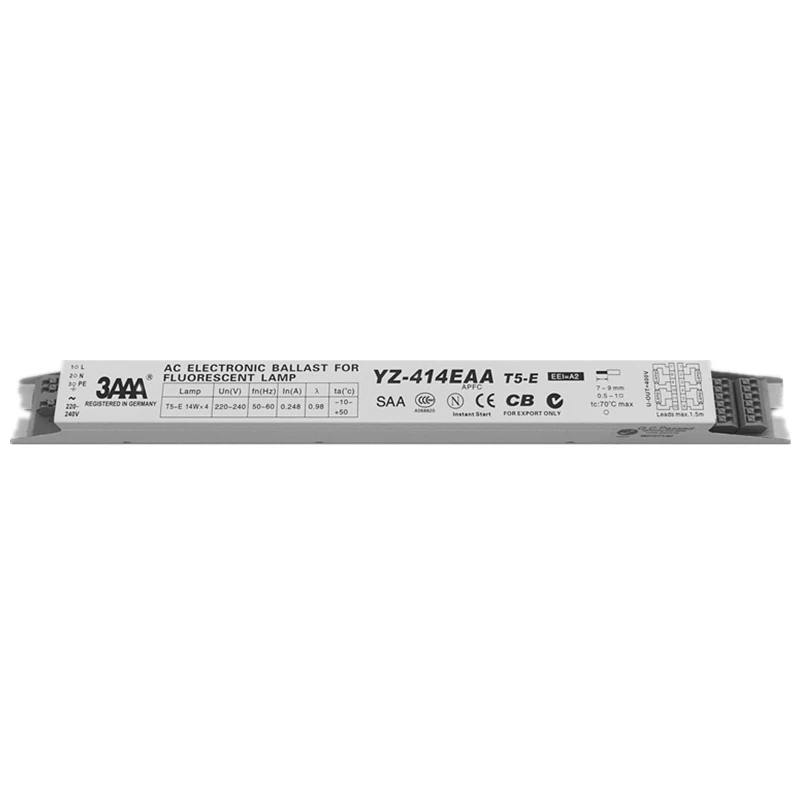 3AAA YZ-414EAA 220-240V 4*14W T5 Electronic Ballast For T5 HO Tube Fluorescent Lamp Free Shipping High Quality